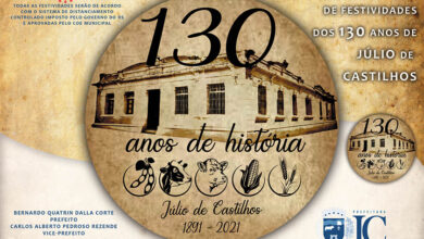 Foto de JÚLIO DE CASTILHOS. Prefeitura divulga a agenda para as comemorações dos 130 anos do município