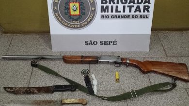 Foto de SÃO SEPÉ. Brigada Militar apreende material suspeito de uso em crimes de abigeato no 3º Distrito