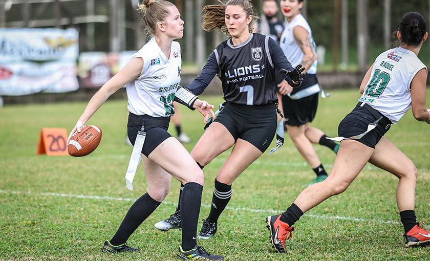 FUTEBOL AMERICANO. SM Soldiers anuncia a comissão técnica para o time de  “flag” feminino - Claudemir Pereira