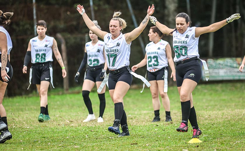 FUTEBOL AMERICANO. SM Soldiers anuncia a comissão técnica para o time de  “flag” feminino - Claudemir Pereira